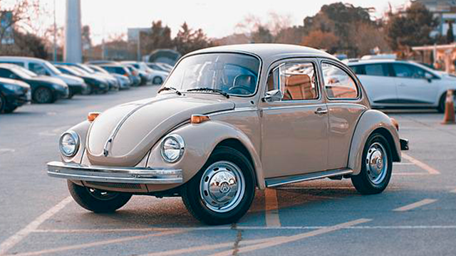 Imagem de um carro do modelo Fusca