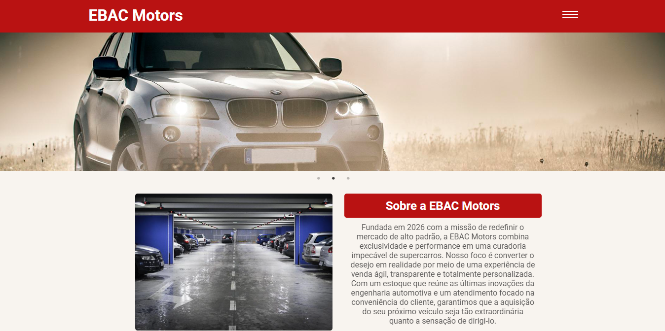 Projeto EBAC Motors