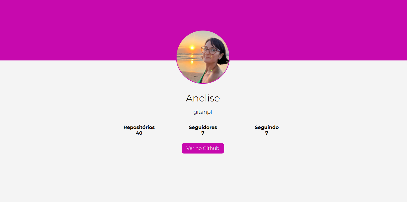 Projeto Profile Meu Github