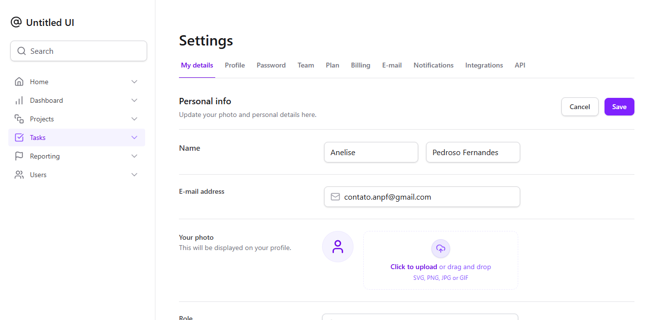Projeto UI